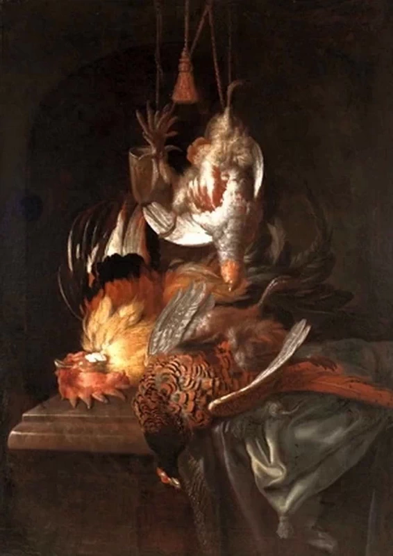 Natura morta con cacciagione - Palace Museum in Wilanów, Polonia